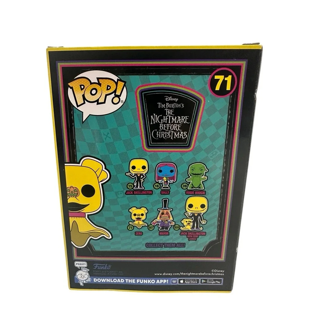 Funko Pop! Disney: The Nightmare Before Christmas - Zero‎ (Blacklight)